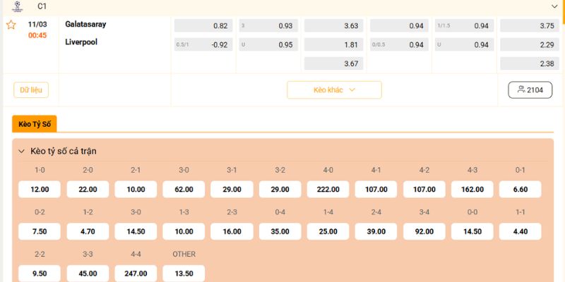 Nhận Định Galatasaray Vs Liverpool Vào 00:45 Ngày 11/03 3 Soi kèo trận đấu giữa Galatasaray vs Liverpool