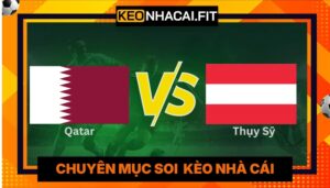 Nhận Định Qatar Vs Thụy Sỹ Lúc 02H Ngày 14/06 - World Cup